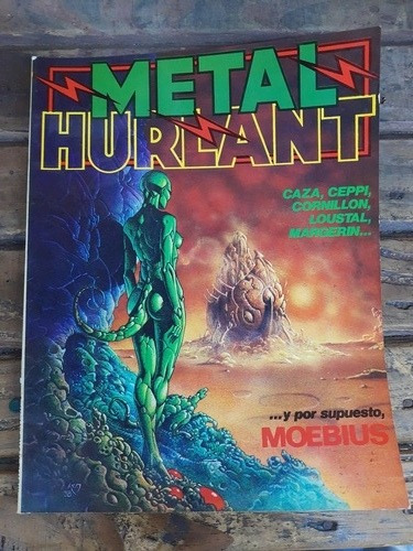 Metal Hurlant 8 Caza Ceppi Cornillon Loustal Margerin Moebiu