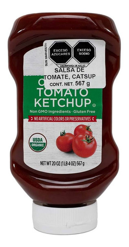 Ketchup Sun Harvest Organica 567g