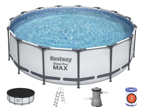 Piscina Estructural Bestway 16015 Lts + Bomba + Filtro