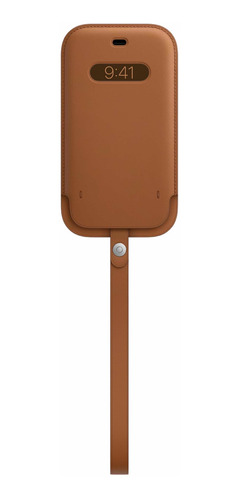 Apple Leather Sleeve Case P/ iPhone 12 12 Pro Magsafe Cuero