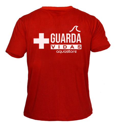 Remera Guardavidas Aquastore Ropa Trabajo Lifeguard Unisex