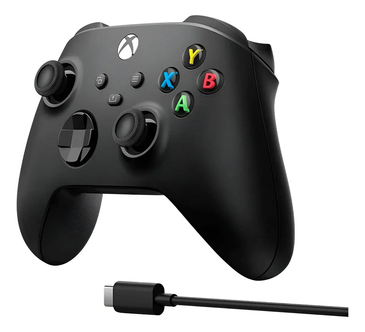 Mando Xbox Control Inalámbrico Con Cable Usb-c Negro