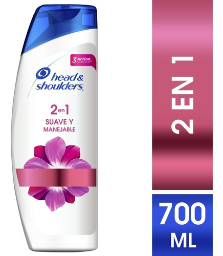 Shampoo 2en1 Head & Shoulders Suave Y Manejable X 700ml