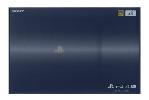 Playstation 4 Pro 2tb 500 Millones Edición Limitada Ps4