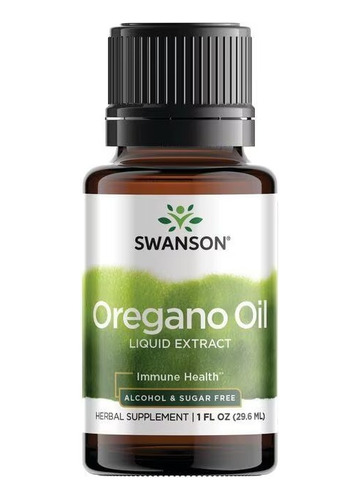 Aceite De Oregano Extracto Liquido 29.6ml Swanson