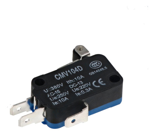 Int Limite 1nc+1no Polea Corta Pack 10 Pz Cntd Cs10n051c2