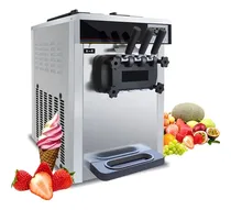 Comprar Máquina Para Hacer Helados Soft De 3 Sabores 