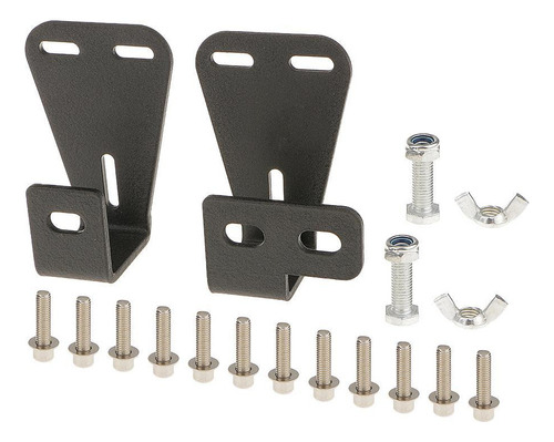 Soporte De Capó Hi-lift Steel Para Jeep Wrangler Cj Tj Yj