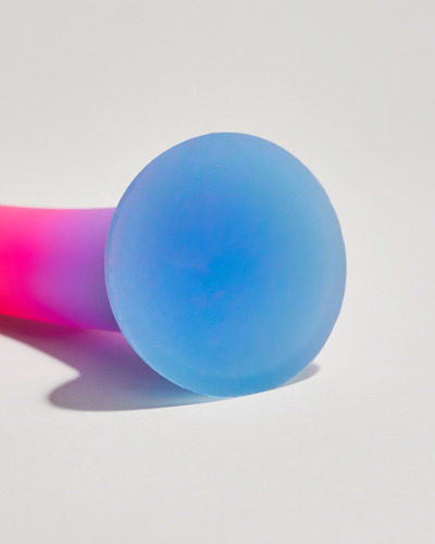 Dildo Consolador Con Ventosa Meibi Glou Silicon Suave Color