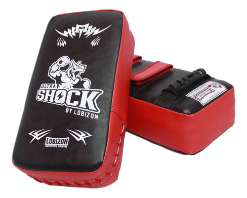 Par Escudos Pao De Potencia Ultra Shock Box Muay Kick Boxing