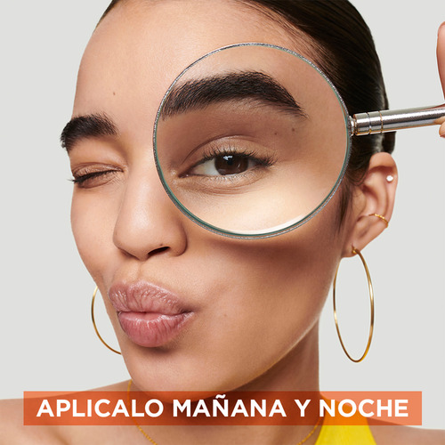 Crema Anti-ojeras Garnier Vitamina C Express Aclara 15ml Todo Tipo De Piel Día/noche