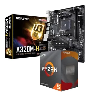 Combo Actualizacion Ddr4 Ryzen 5 4600g + Motherboard A320m