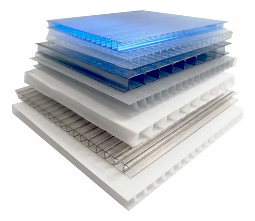 Lamina De Policarbonato 6mm Dp-uv 1.83x12.20 Mt Humo