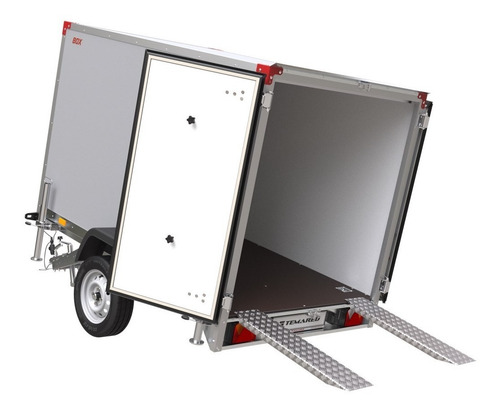 Imagen 7 de 12 de Trailer Temared Box -750 Kg - Sin Frenos