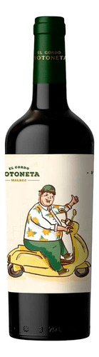 Vino El Gordo Motoneta Malbec 750 Ml