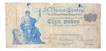Comprar Billete 100 Pesos Argentina Progreso 1943 Bottero 1898 Raro