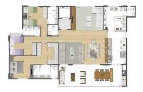 Imagem 16 de 20 de Apartamento Com 4 Dormitórios À Venda, 193 M² Por R$ 2.000.000 - Saúde - São Paulo/sp - Ap19883