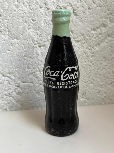 Veladora Cocacola Decoración Coleccionable Vintage