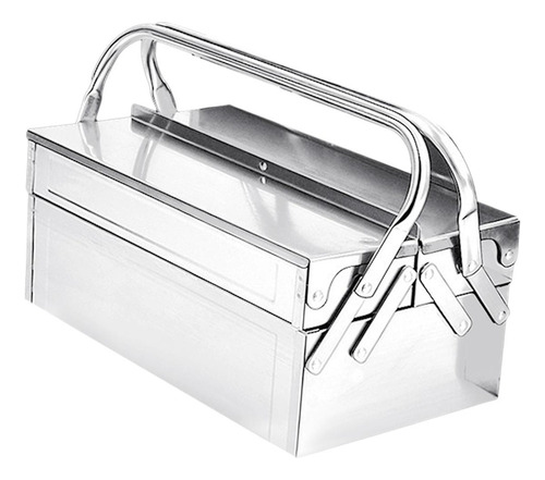 Caja De Almacenamiento De Herramientas, 460mm Doble Capa