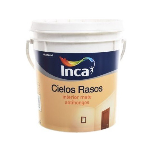 Pintura Cielorraso Mate Inca 4 Lt