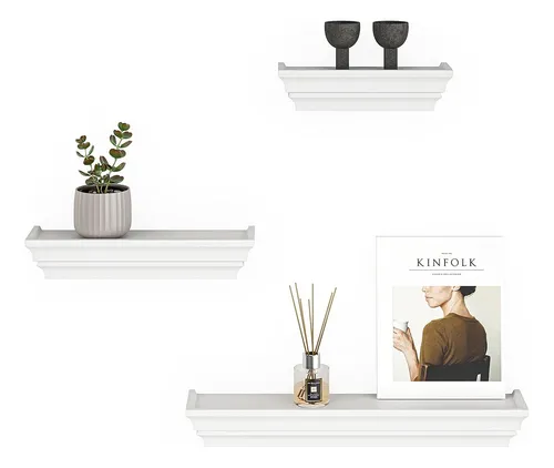 Ballucci - Estantería De Pared Victoriana, 24 Pulgadas, 3