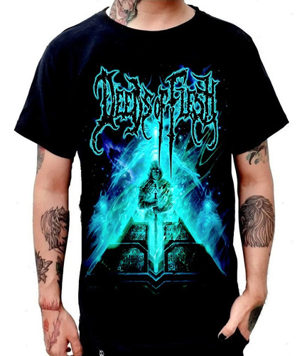 Playera Deeds Of Flesh Brutal Death Metal Band