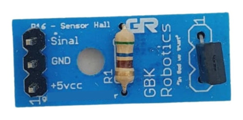Módulo Sensor De Efeito Hall Robótica - P16 Para Arduino