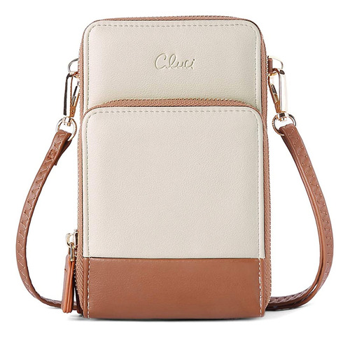 Cluci Small Crossbody Bag Para Mujeres Leather Cellphone Sho