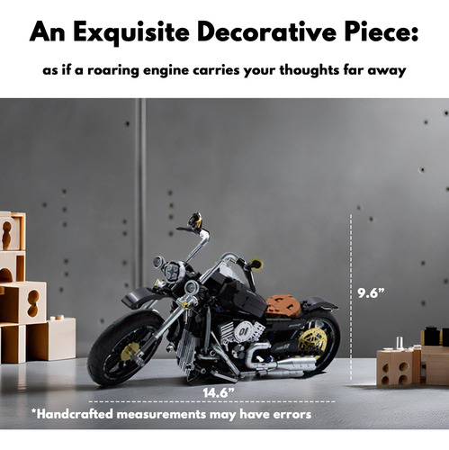 Juego De Juguetes Bloques De Construcción Taikonlab Motocicl 0 Versión Del Personaje