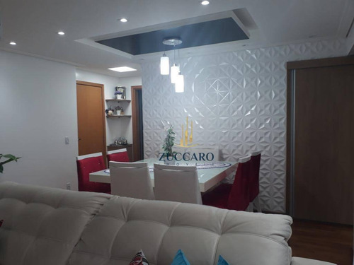 Apartamento Com 3 Dormitórios À Venda, 75 M² Por R$ 415.000 - Jardim Nova Taboão - Guarulhos/sp - Ap14605