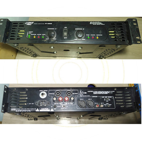 Imagen 2 de 2 de Pyle Pro Amplificador Pt-6800 6800w