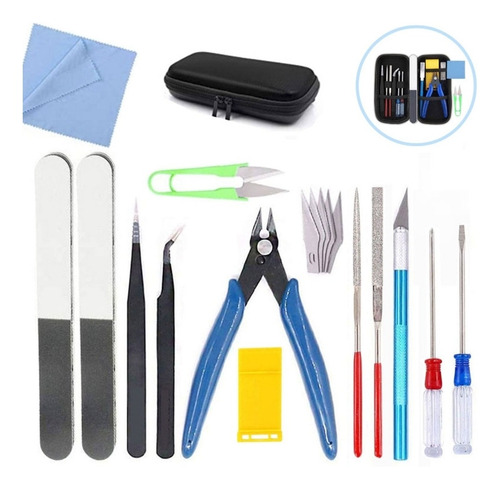 15 Pcs Model Tools Kit Modeler Basic Tools Hobby
