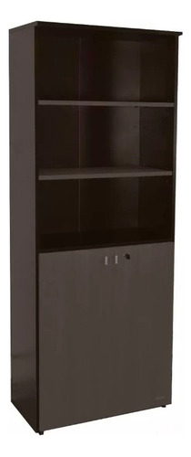 Mueble Biblioteca Platinum Negro Usado