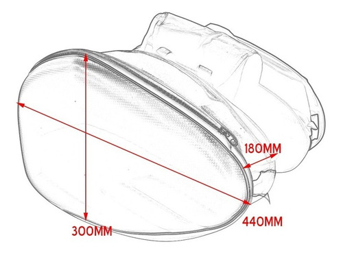 Imagen 10 de 10 de Alforjas Para Motocicleta Deportivas Ducati Yamaha Honda Ktm