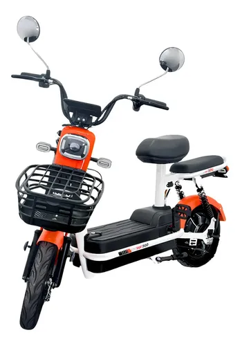 Bicicleta Elétrica Ecobikes Smart Sport 500W 48V 15Ah Aro 14 Vermelha