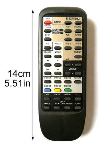 Para El Mando A Distancia Denon Av Player Rc-152 Cd Pma-735r
