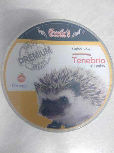 Alimento Premium Para Erizo. Grillo Tenebrio Bombyx (700gr)