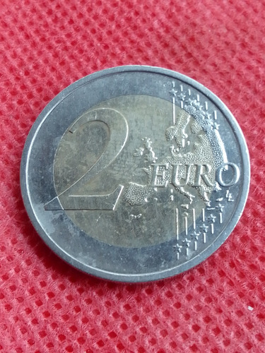 Moneda Dos Euros,año 2014,republica De Letonia.