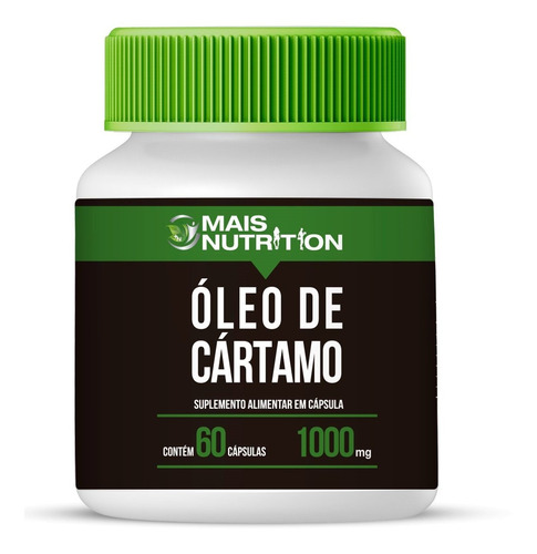 Óleo De Cártamo - 1000mg - 100 Capsulas - Preço De Atacado