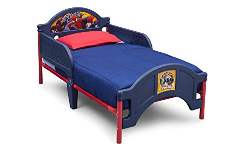 Cama Infantil De Plástico Para Niños Delta, Marvel Spider-ma