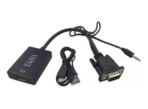 Convertidor De Vga A Hdmi Con Audio Vapex Lta 521