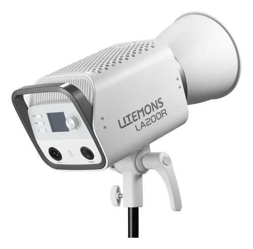 Lámpara Led Godox Litemons La200r Rgb Con Estuche Estructura Blanco