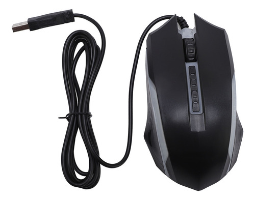 Mouse Com Fio De 1200 Dpi Com Fio Usb De 4,9 Pés Sensível A