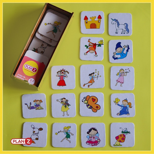 Imagen 6 de 10 de Juego Memoria Hadas Didactico Infantil Niño