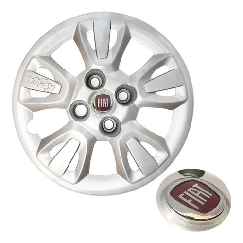Imagem 1 de 1 de Carlota Aro 14 Fiat Uno Way Economy 2011 2012 2013 2014