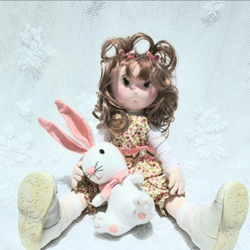 Boneca Artesanal Modelo Helena