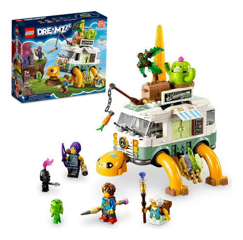 Set Lego® Dreamzzz 71456 Camioneta-tortuga Castillo 434pzs