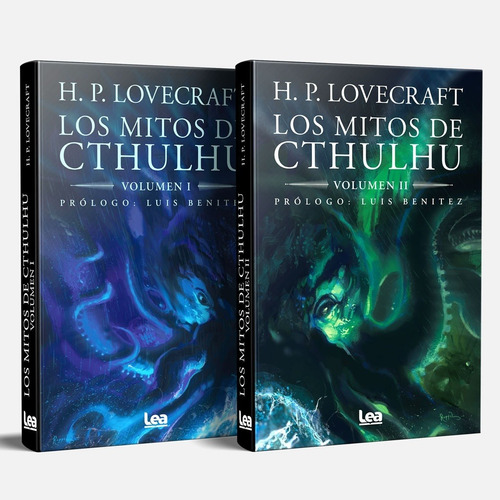 Imagen 1 de 5 de Los Mitos De Cthulhu - Edición De 2 Tomos - H. P. Lovecraft