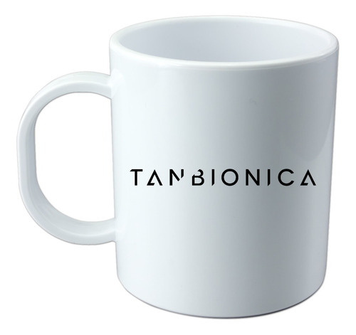 Taza Plástico Blanca Para Sublimar Alta Calidad Tan Biónica