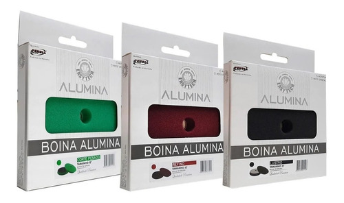 Kit Boinas Alumina Corte Refino Lustro 6 Pol Easytech